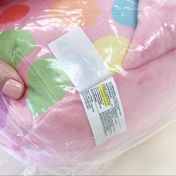 Squishmallow Saxa 12” Pink Rainbow Plush Stingray Stuffed Animal Collectible Toy - Picture 6 of 7